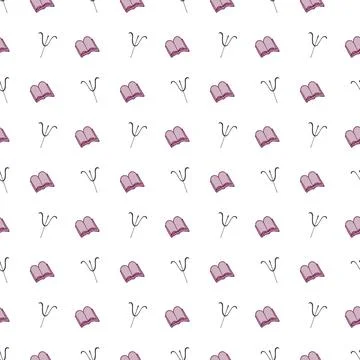Seamless Pattern Background Stock Illustration