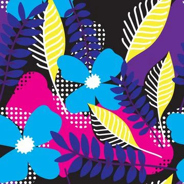 Seamless Pattern Background Stock Illustration