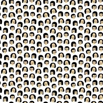 Seamless Pattern Background Stock Illustration