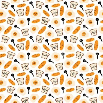 Seamless Pattern Background Stock Illustration