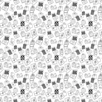 Seamless Pattern Background Stock Illustration