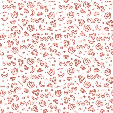 Seamless Pattern Background Stock Illustration