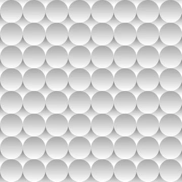 Seamless pattern background of light circles and diamonds geometry Stock Illustration