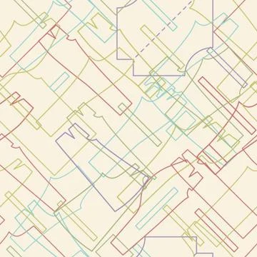Seamless pattern background, line, sewing design, tailor. 스톡 일러스트