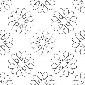 Seamless pattern background. Modern abstract and Classical antique concept. G Stock Illustration