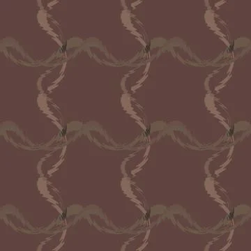 Seamless pattern background with multi-colored wavy lines. Stock Illustration