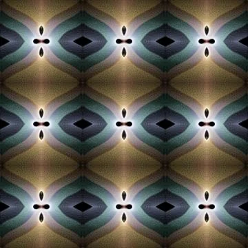 Seamless pattern background with multi-colored wavy lines. Stock Illustration