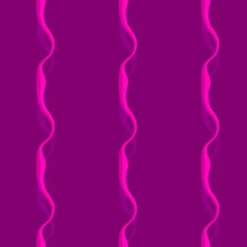 Seamless pattern background with multi-colored wavy lines. Stock Illustration