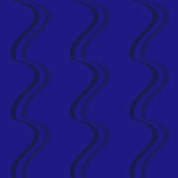 Seamless pattern background with multi-colored wavy lines. Stock Illustration
