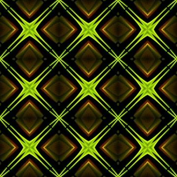 Seamless pattern background with multi-colored wavy lines. Stock Illustration