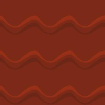 Seamless pattern background with multi-colored wavy lines. Stock Illustration