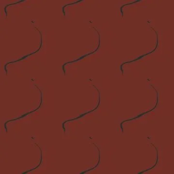 Seamless pattern background with multi-colored wavy lines. Stock Illustration