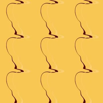 Seamless pattern background with multi-colored wavy lines. Stock Illustration