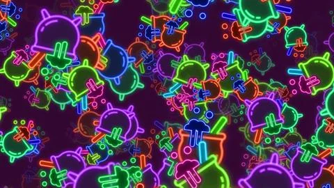 Seamless pattern background. multicolored Halloween icons 스톡 일러스트