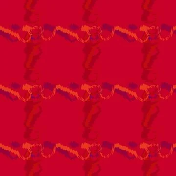 Seamless pattern background of multicolored lines with scribbler. Stock Illustration