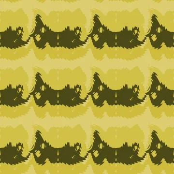 Seamless pattern background of multicolored lines with scribbler. Stock Illustration