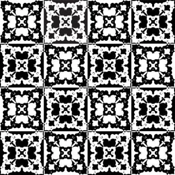 Seamless pattern background nine Stock Illustration