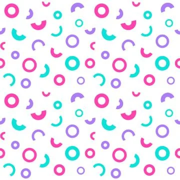 Seamless Pattern background in retro style Stock Illustration