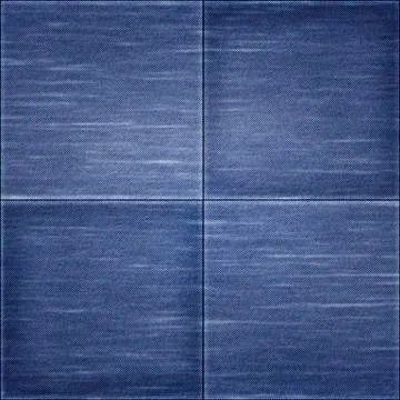 Seamless pattern background of rough navy blue denim squares texture, can be  Stock Photos
