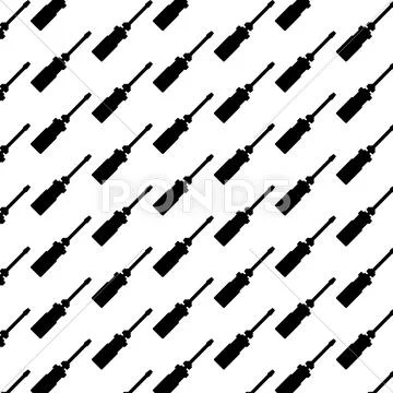 Seamless pattern background of screw driver Stock Illustration