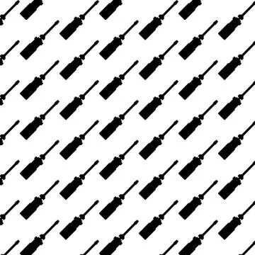 Seamless pattern background of screw driver Stock Illustration