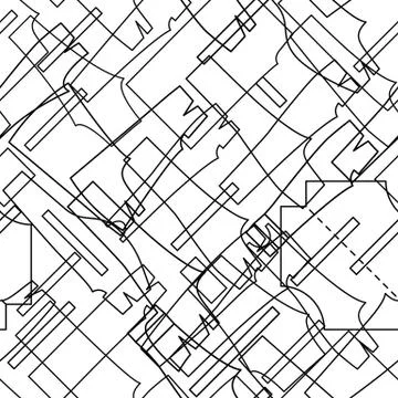 Seamless pattern background sewing design. 스톡 일러스트