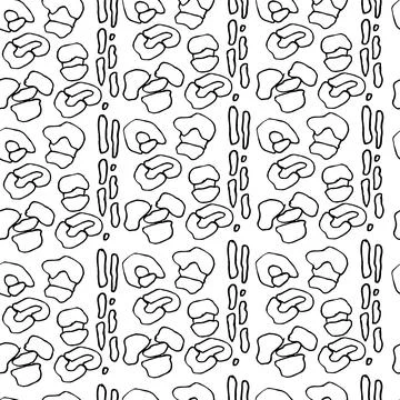 Seamless pattern, background, texture from abstract elements in the form of a Stockillustratie