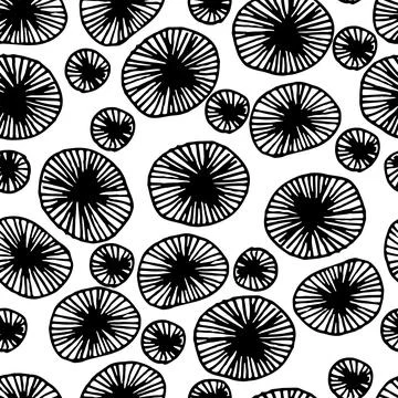 Seamless pattern, background, texture from abstract elements in the form of c Stock Illustration