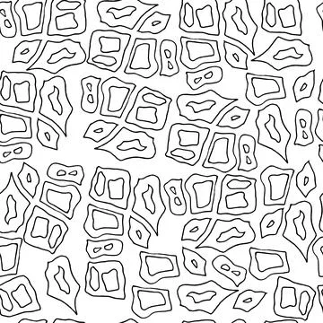 Seamless pattern, background, texture of abstract elements in the form of geo Stock Illustration