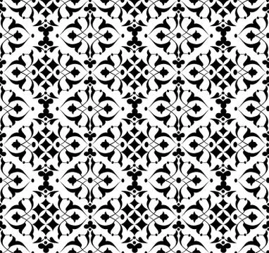 Seamless pattern background three Stock Illustration