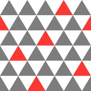 Seamless pattern background triangle Stock Illustration