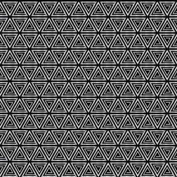 Seamless pattern background triangle, retro vintage design vector . Eps 10 Stock Illustration