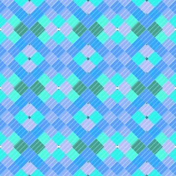Seamless pattern background from a variety of multicolored squares. Stock Illustration