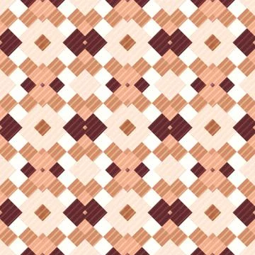 Seamless pattern background from a variety of multicolored squares. Stock Illustration