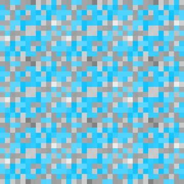 Seamless pattern background from a variety of multicolored squares. Stock Illustration