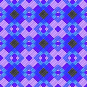 Seamless pattern background from a variety of multicolored squares. Stock Illustration
