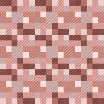 Seamless pattern background from a variety of multicolored squares. Stock-Illustration