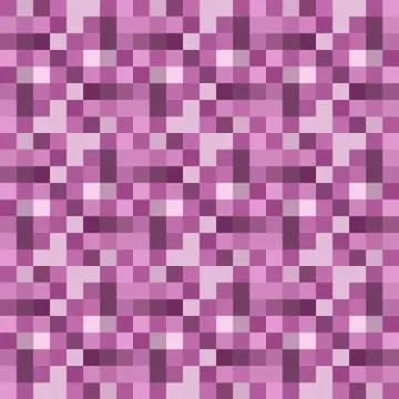Seamless pattern background from a variety of multicolored squares. Stock Illustration