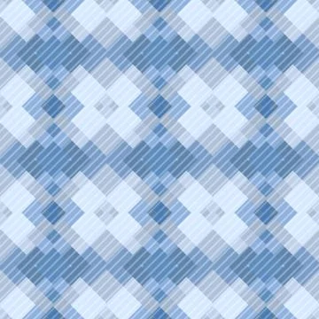 Seamless pattern background from a variety of multicolored squares. Stock Illustration