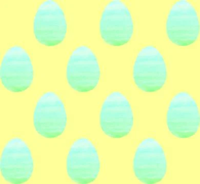 Seamless pattern, backgrounds, textures of colored abstract Easter eggs. Wate イラスト素材