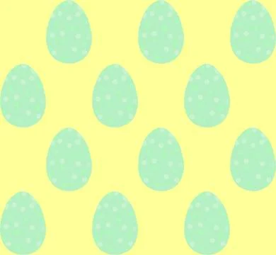 Seamless pattern, backgrounds, textures of colored abstract Easter eggs. Wate Stock Illustration