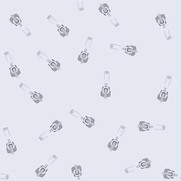 Seamless pattern backpack zipper puller cartoon vector 库存插图