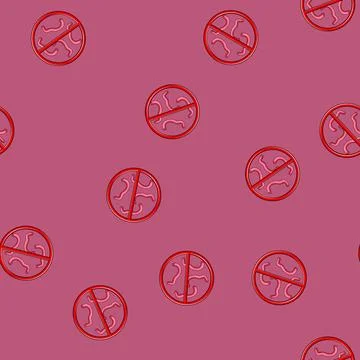 Seamless pattern bactericide anti bacteria cartoon vector Illustrazione stock