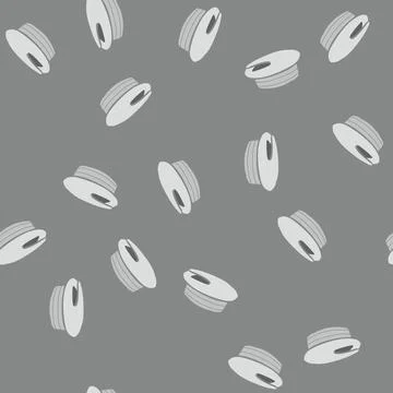 Seamless pattern bag cable organizer cartoon vector Stock Illustration
