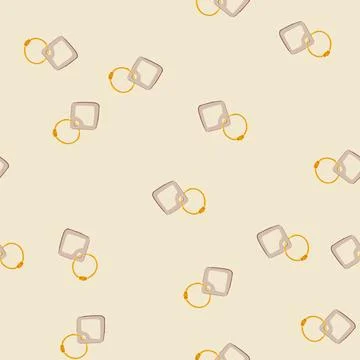 Seamless pattern baggage luggage tag cartoon vector Stock Illustration