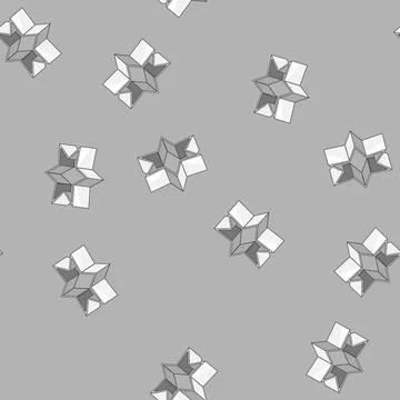 Seamless pattern baking cookie cutter cartoon vector Illustrazione stock