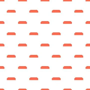 Seamless pattern baking tray kitchenware illustration background Stock Illustration