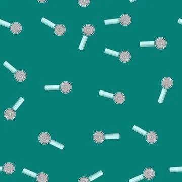 Seamless pattern balls pellet removal cartoon vector Stock Illustration