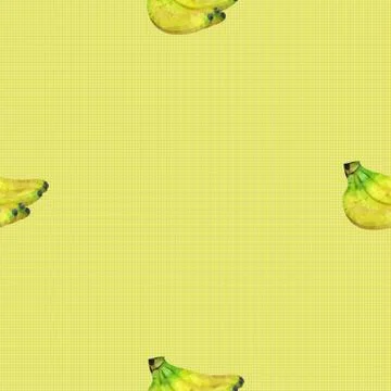 Seamless pattern with bananas Stock Illustration
