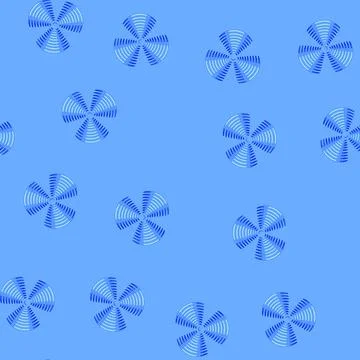 Seamless pattern bandwidth wireless signal wave cartoon vector 库存插图